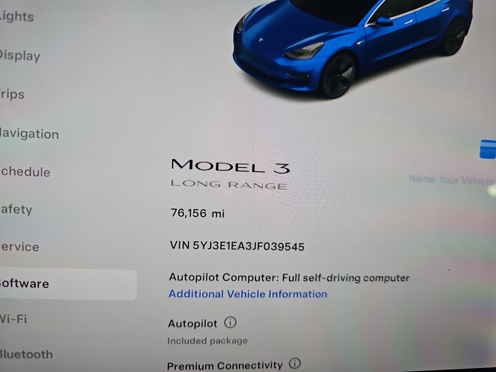 2018 Tesla Model 3 Long Range RWD