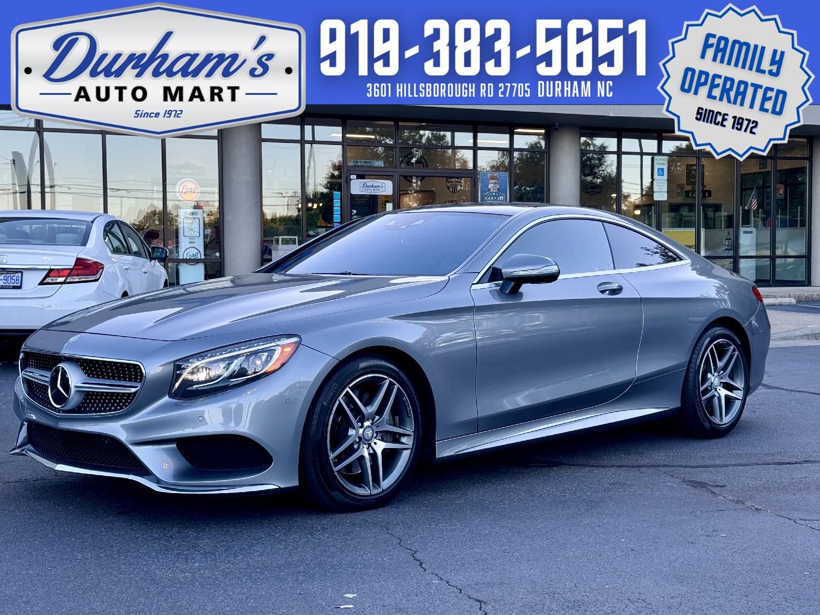 2015 Mercedes-Benz S 550 4MATIC Coupe