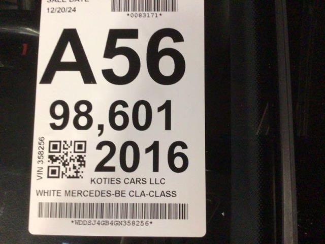 2016 Mercedes-Benz CLA 250 4MATIC