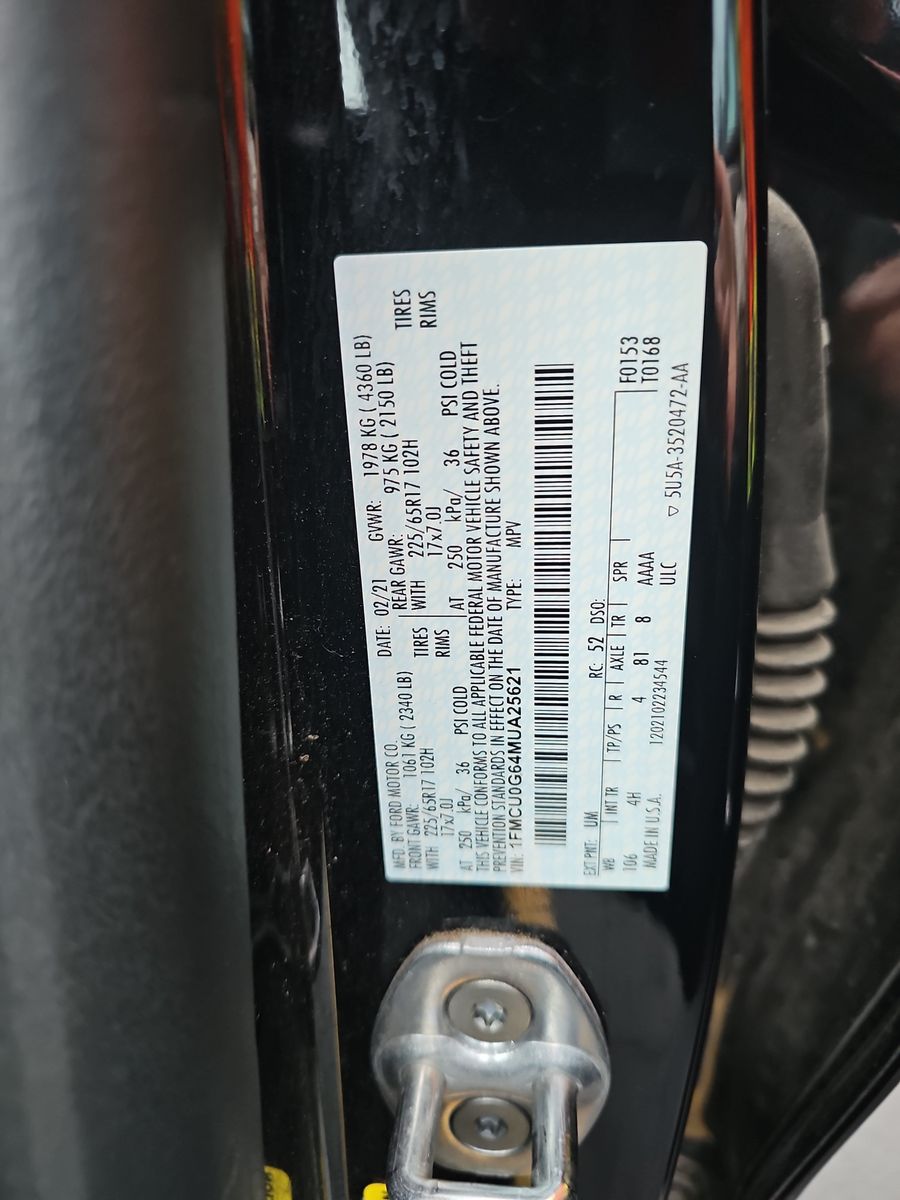 2021 Ford Escape SE FWD
