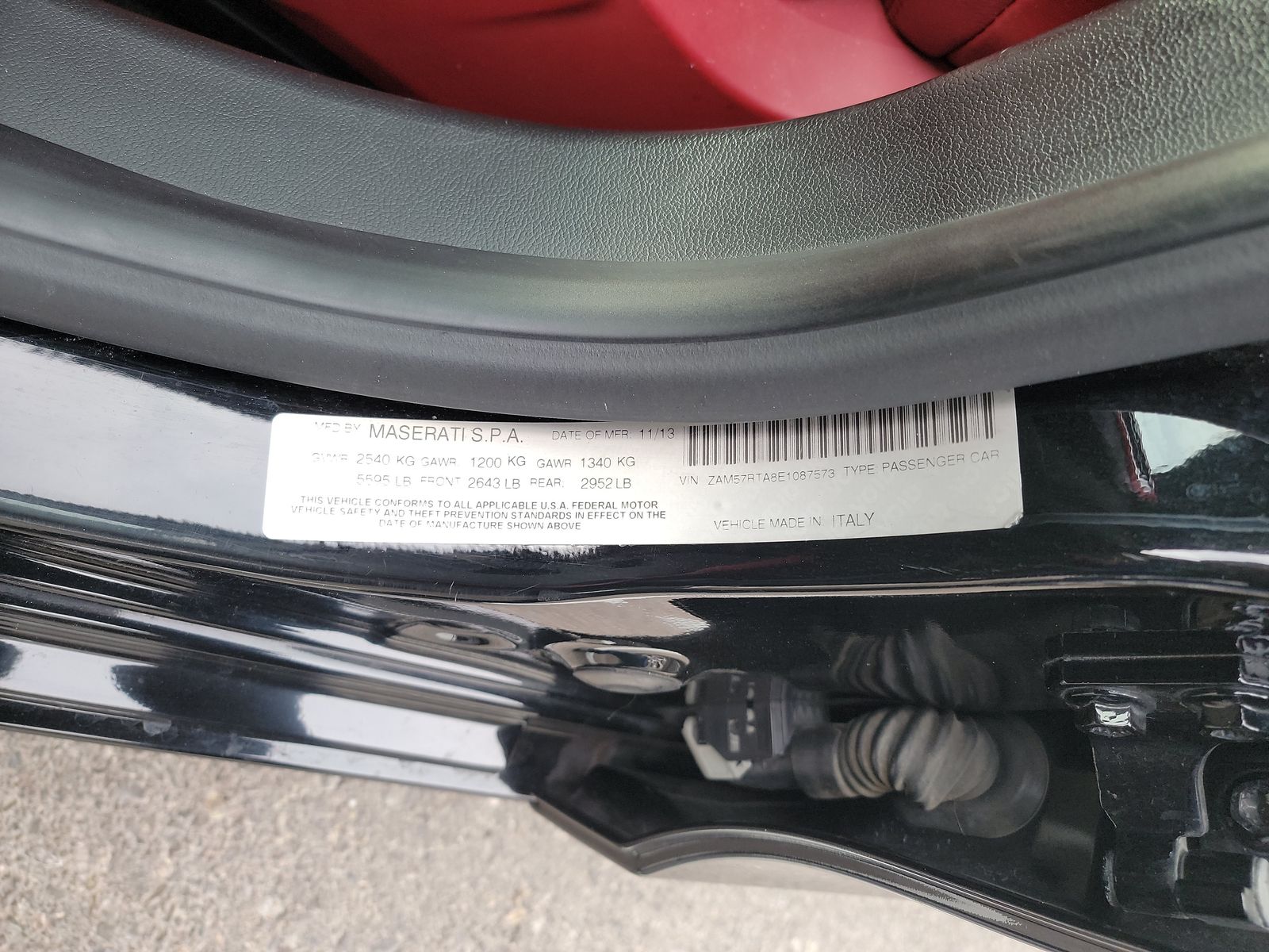 2014 Maserati Ghibli S Q4 AWD