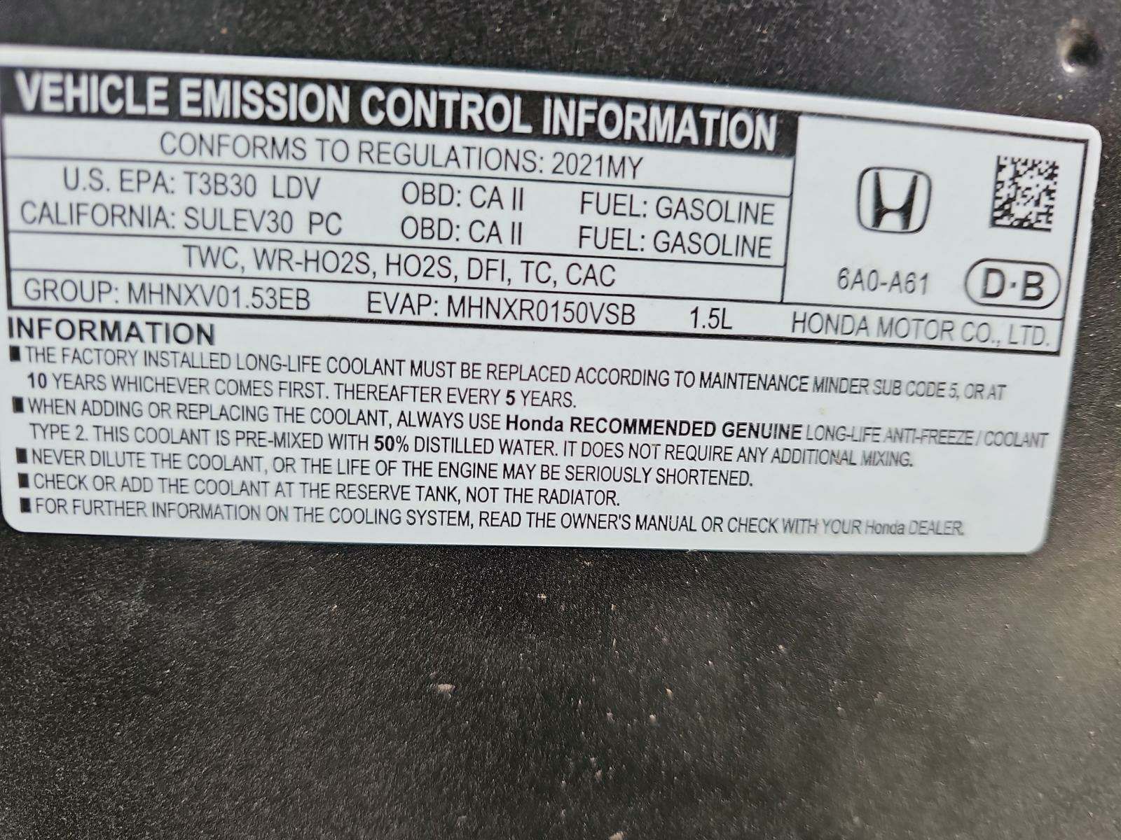 2021 Honda Accord Sport FWD