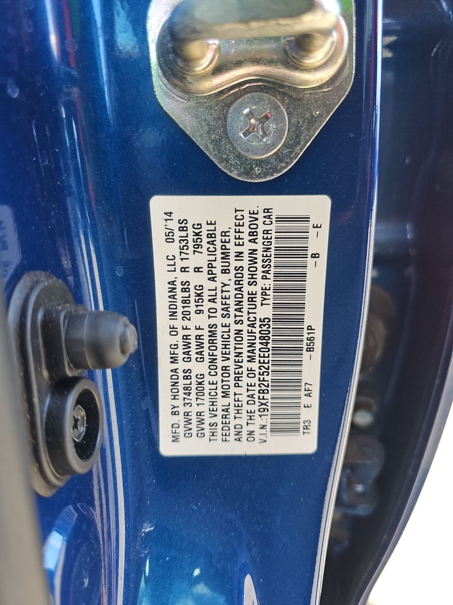 2014 Honda Civic LX FWD