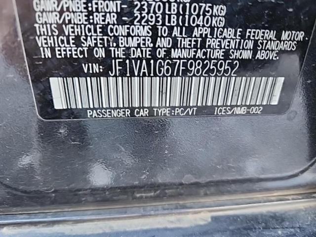 2015 Subaru WRX Limited AWD