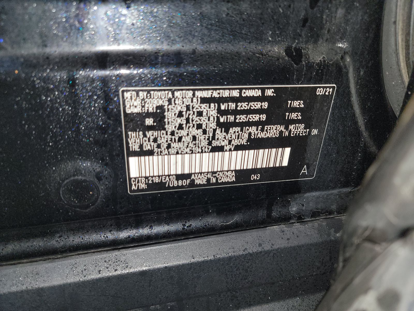 2021 Toyota RAV4 XLE Premium AWD