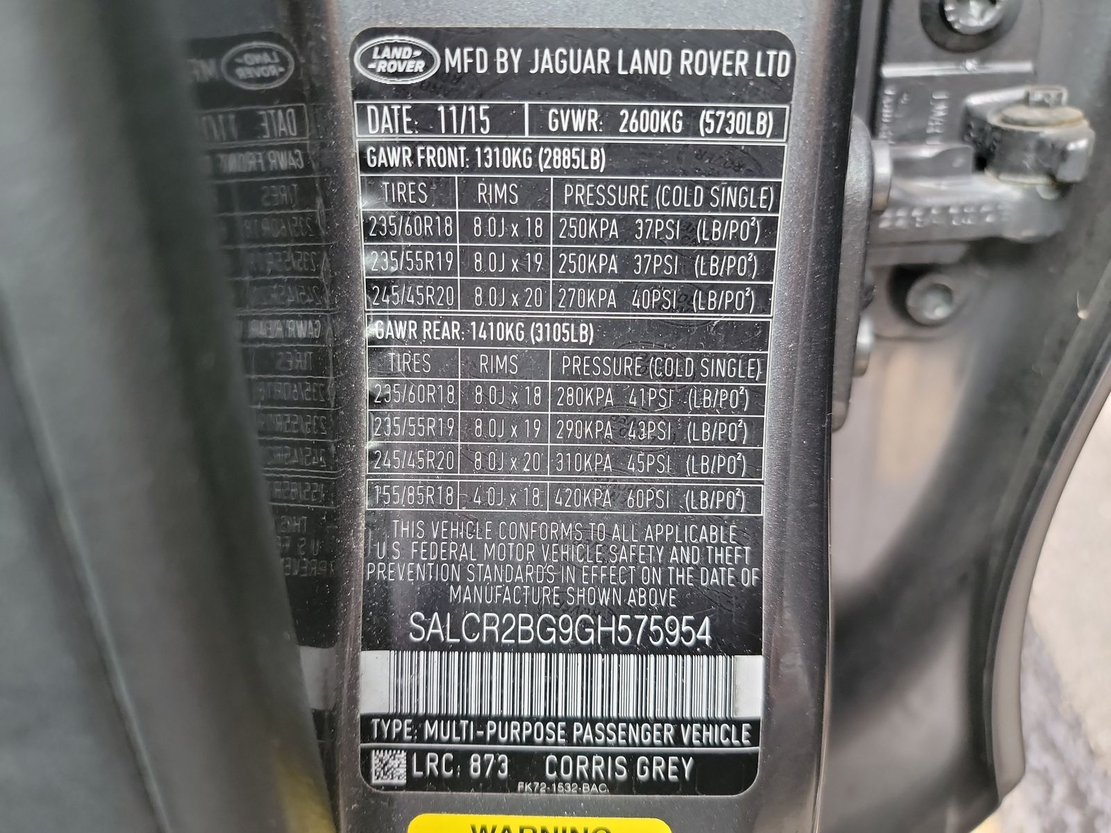 2016 Land Rover Discovery Sport HSE AWD