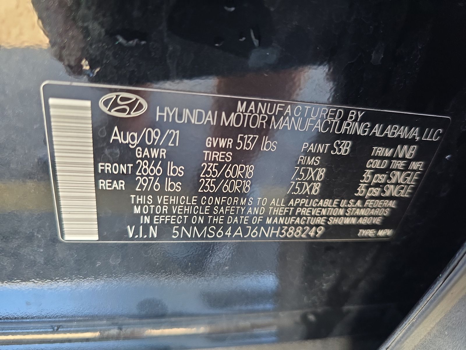 2022 Hyundai Santa Fe XRT FWD