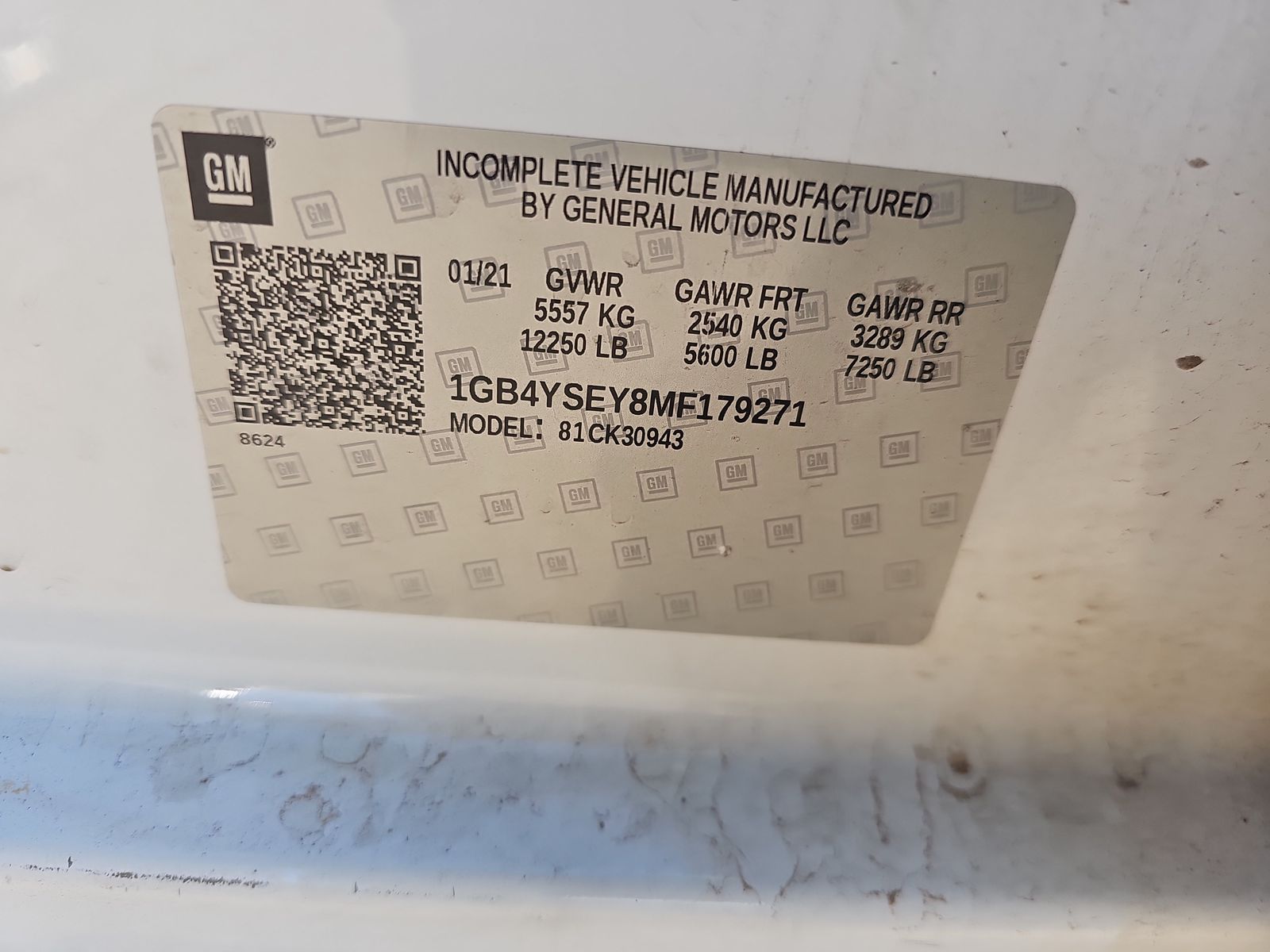 2021 Chevrolet Silverado 3500HD Work Truck AWD