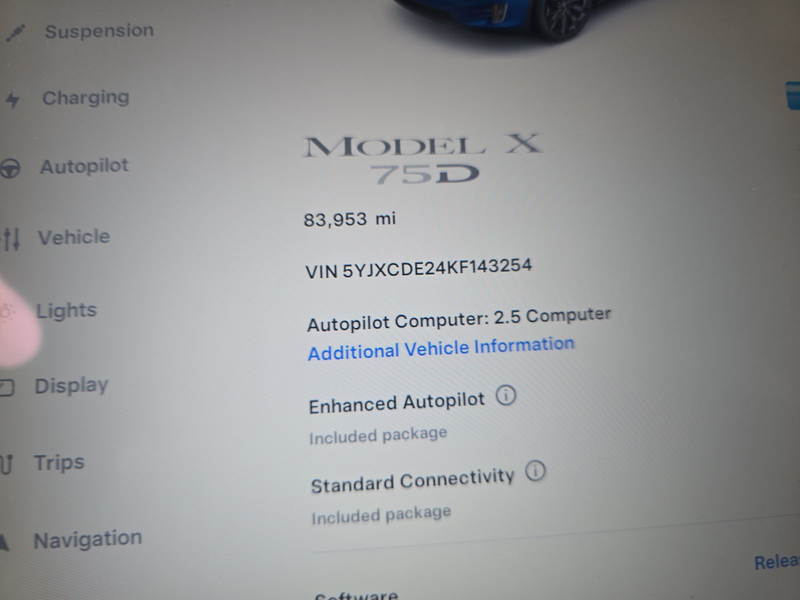 2019 Tesla Model X 75D AWD