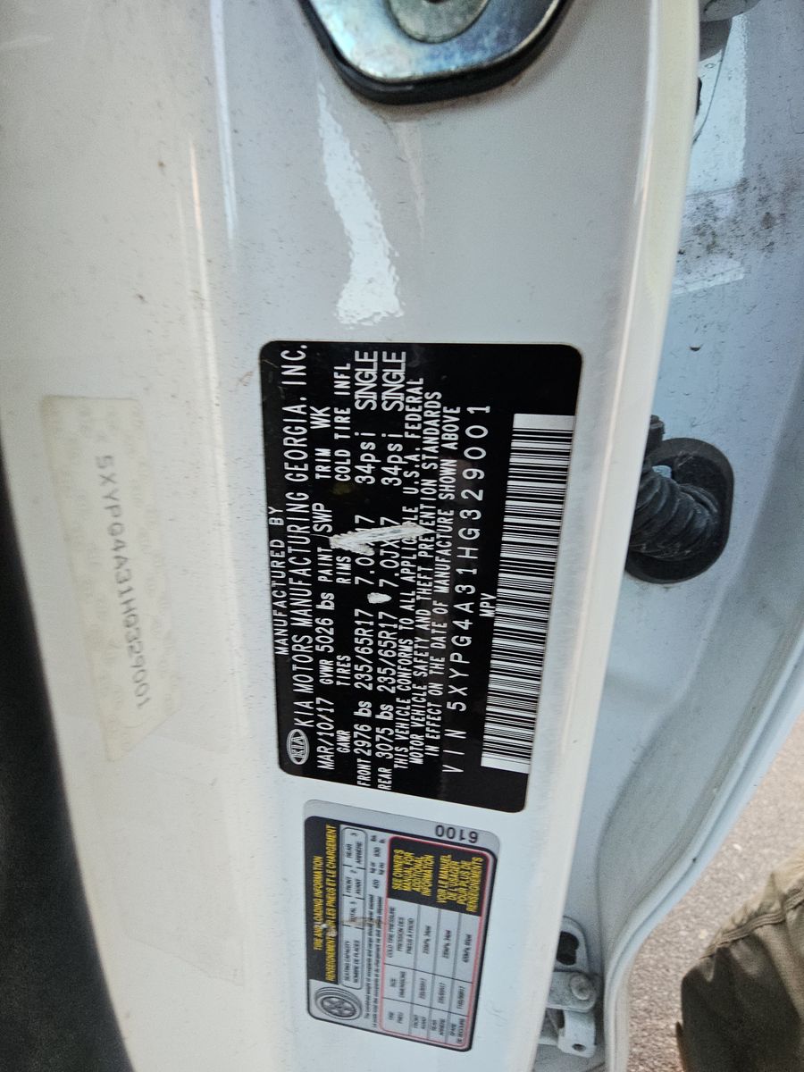 2017 Kia Sorento LX FWD