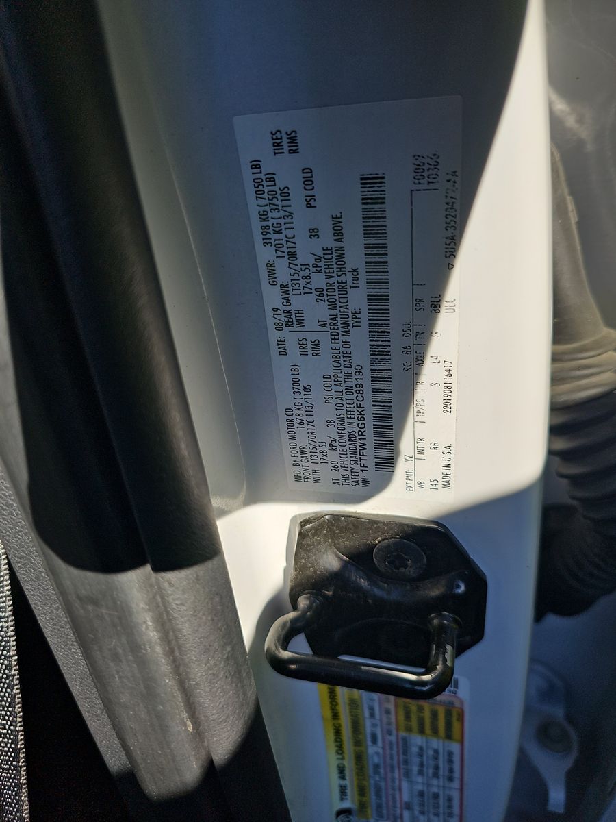 2019 Ford F-150 Raptor AWD