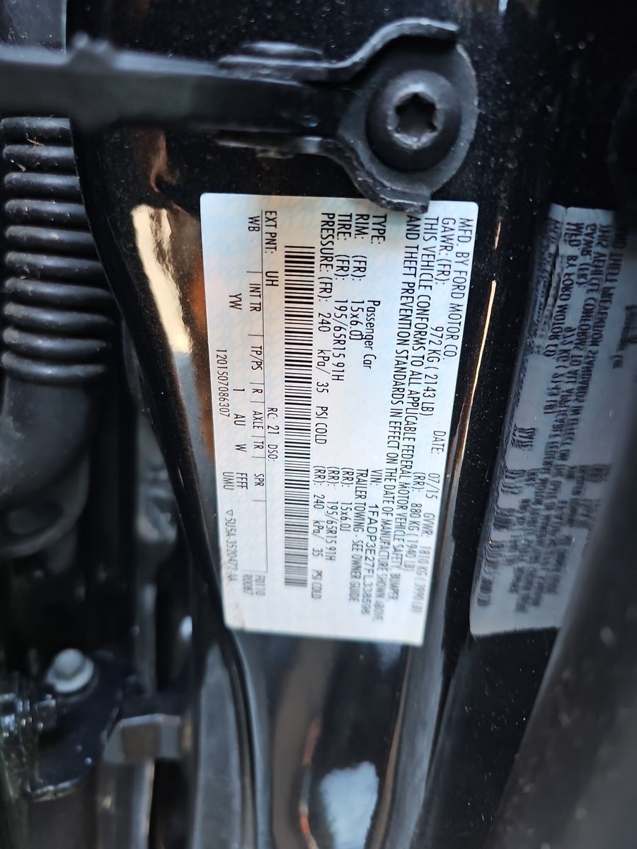 2015 Ford Focus S FWD