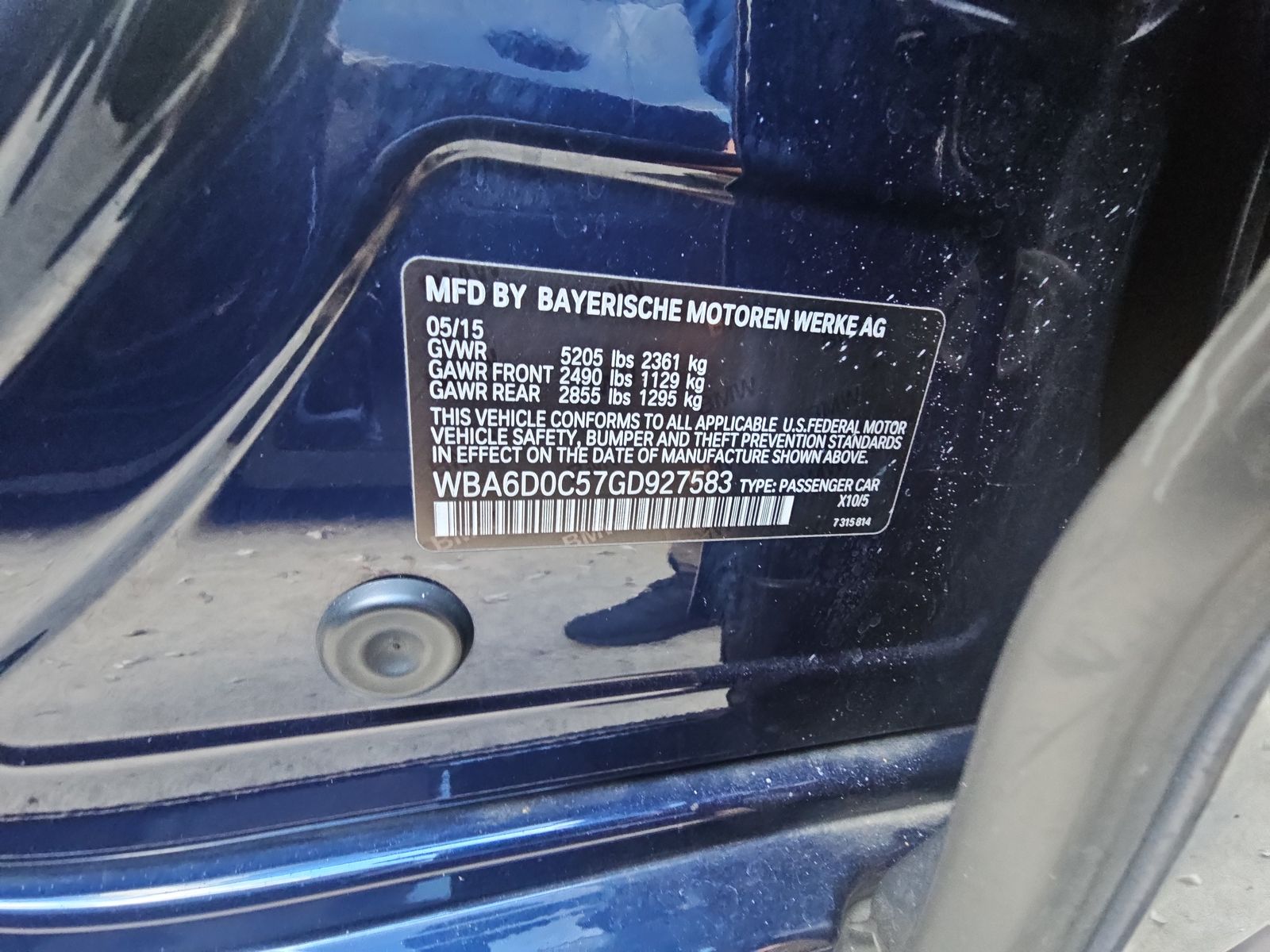 2016 BMW 6 Series 640i RWD