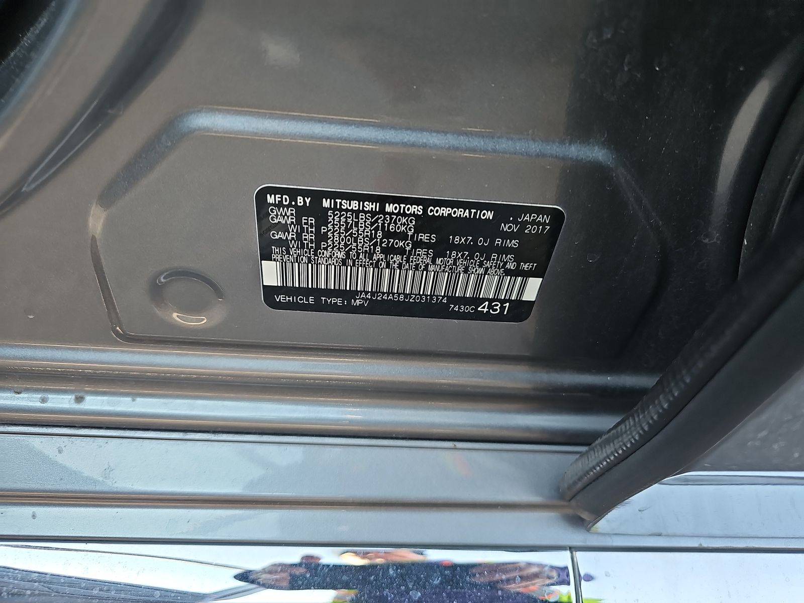 2018 Mitsubishi Outlander PHEV GT AWD