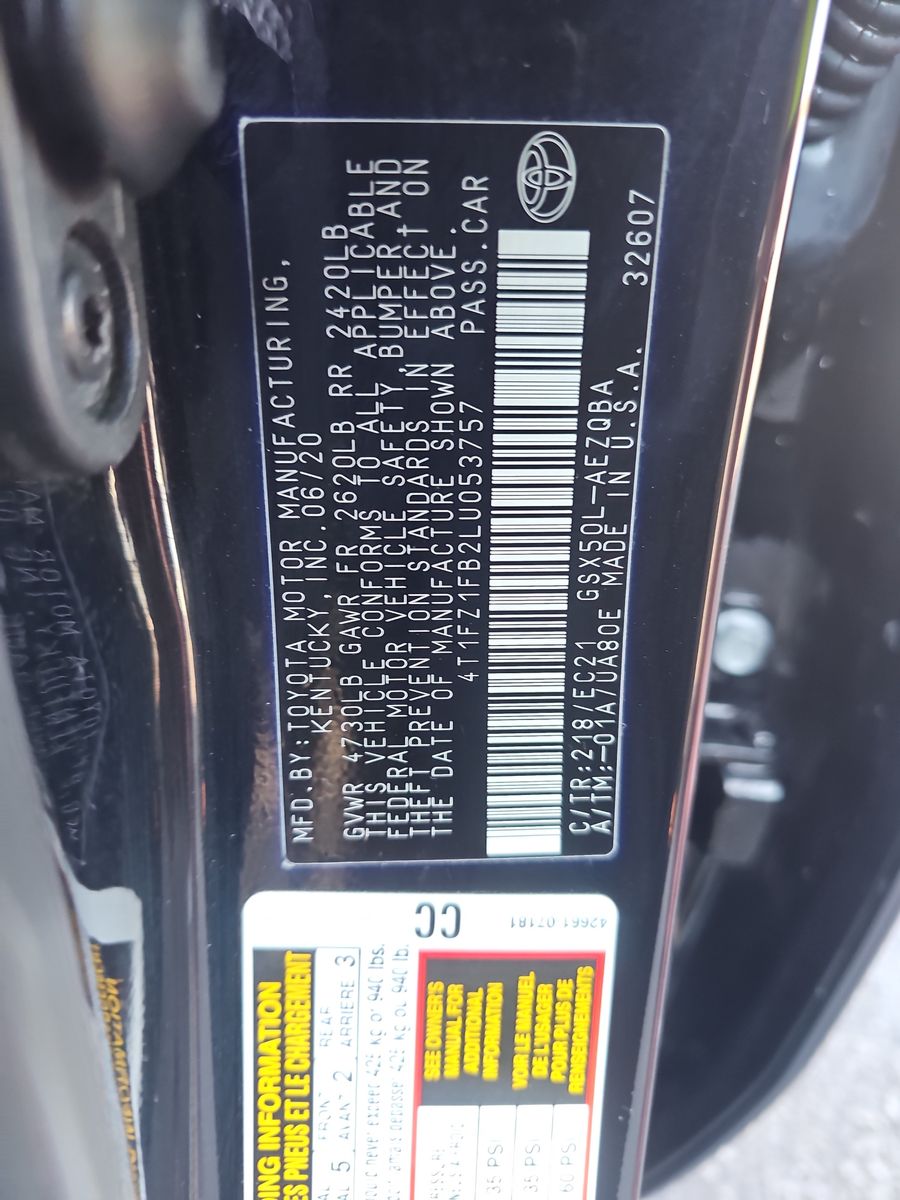 2020 Toyota Avalon TRD FWD