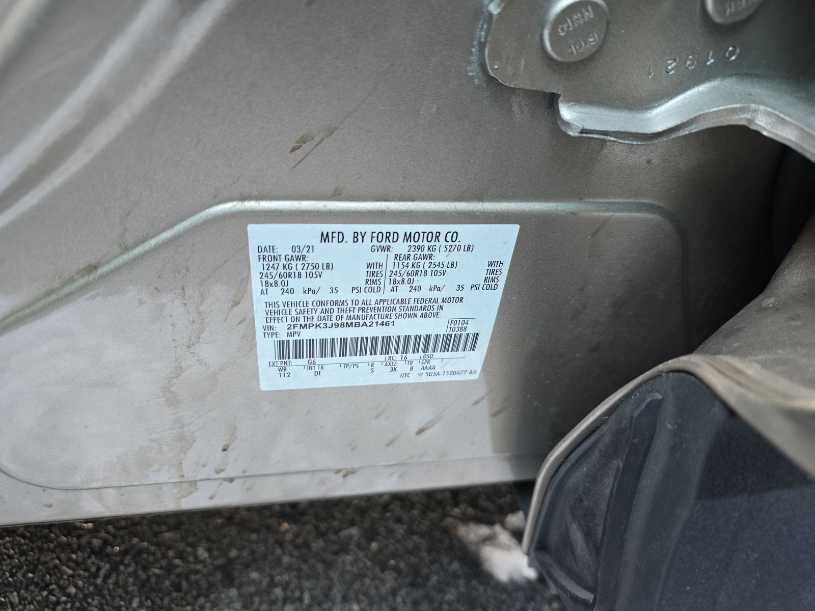 2021 Ford Edge SEL FWD