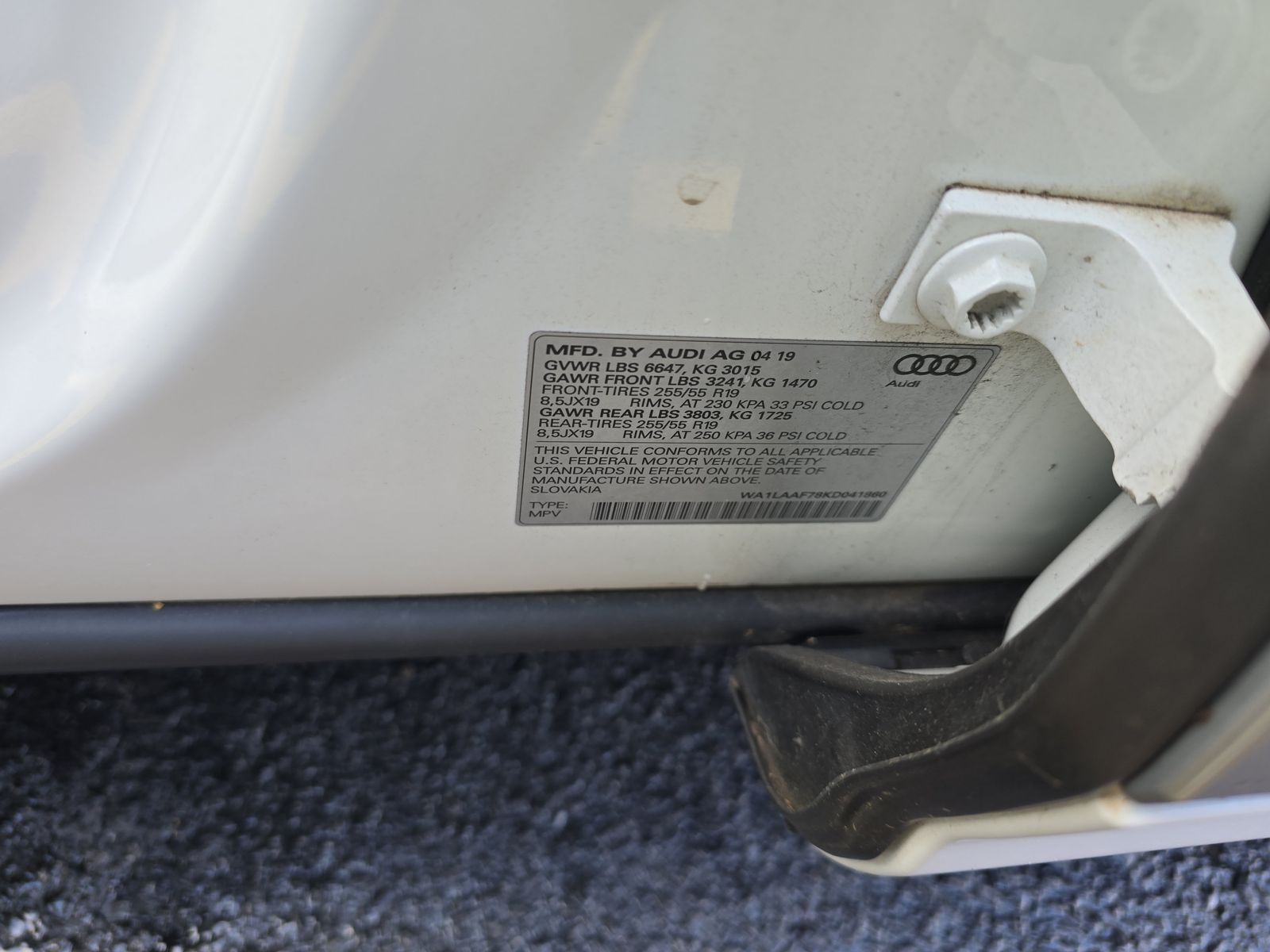 2019 Audi Q7 3.0T Premium Plus AWD