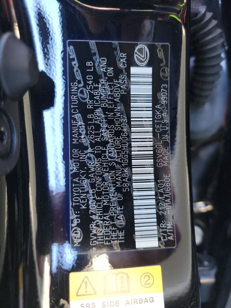 2017 Lexus ES ES 350 FWD