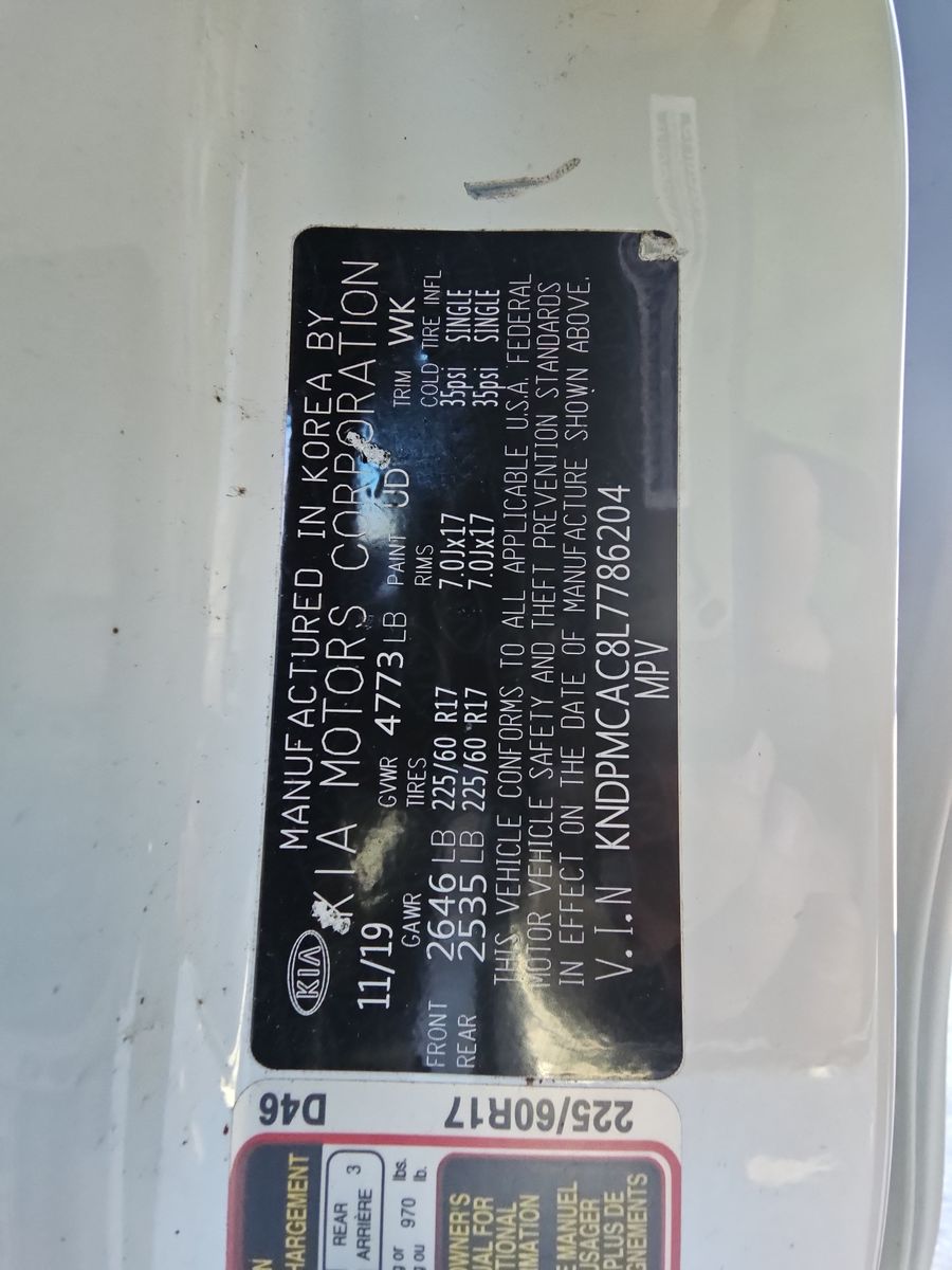 2020 Kia Sportage LX AWD