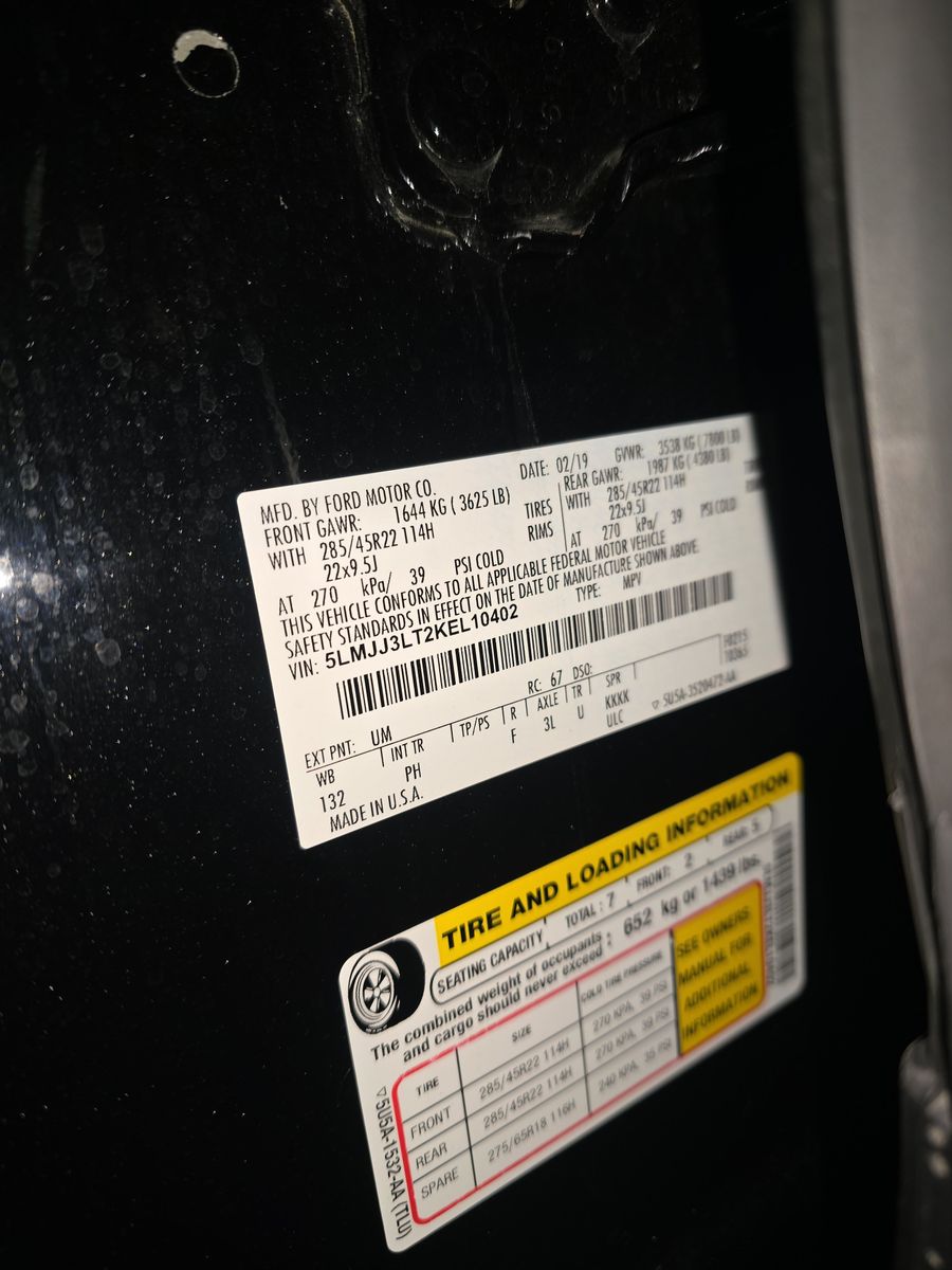 2019 Lincoln Navigator L Reserve AWD