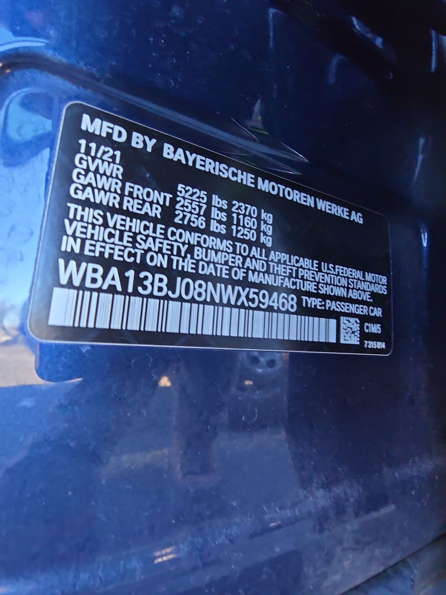 2022 BMW 5 Series 530i xDrive AWD