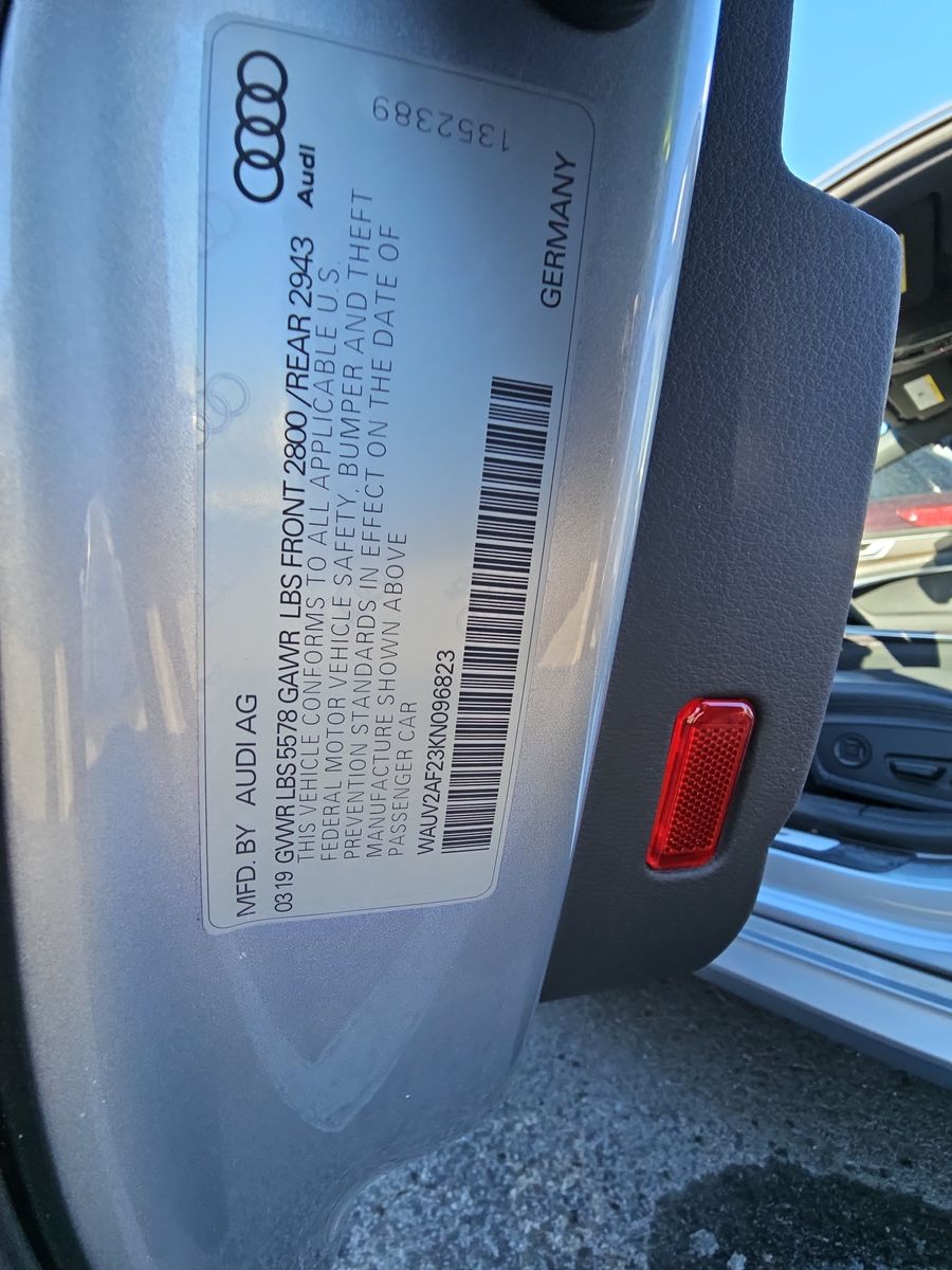 2019 Audi A7 3.0T Prestige AWD