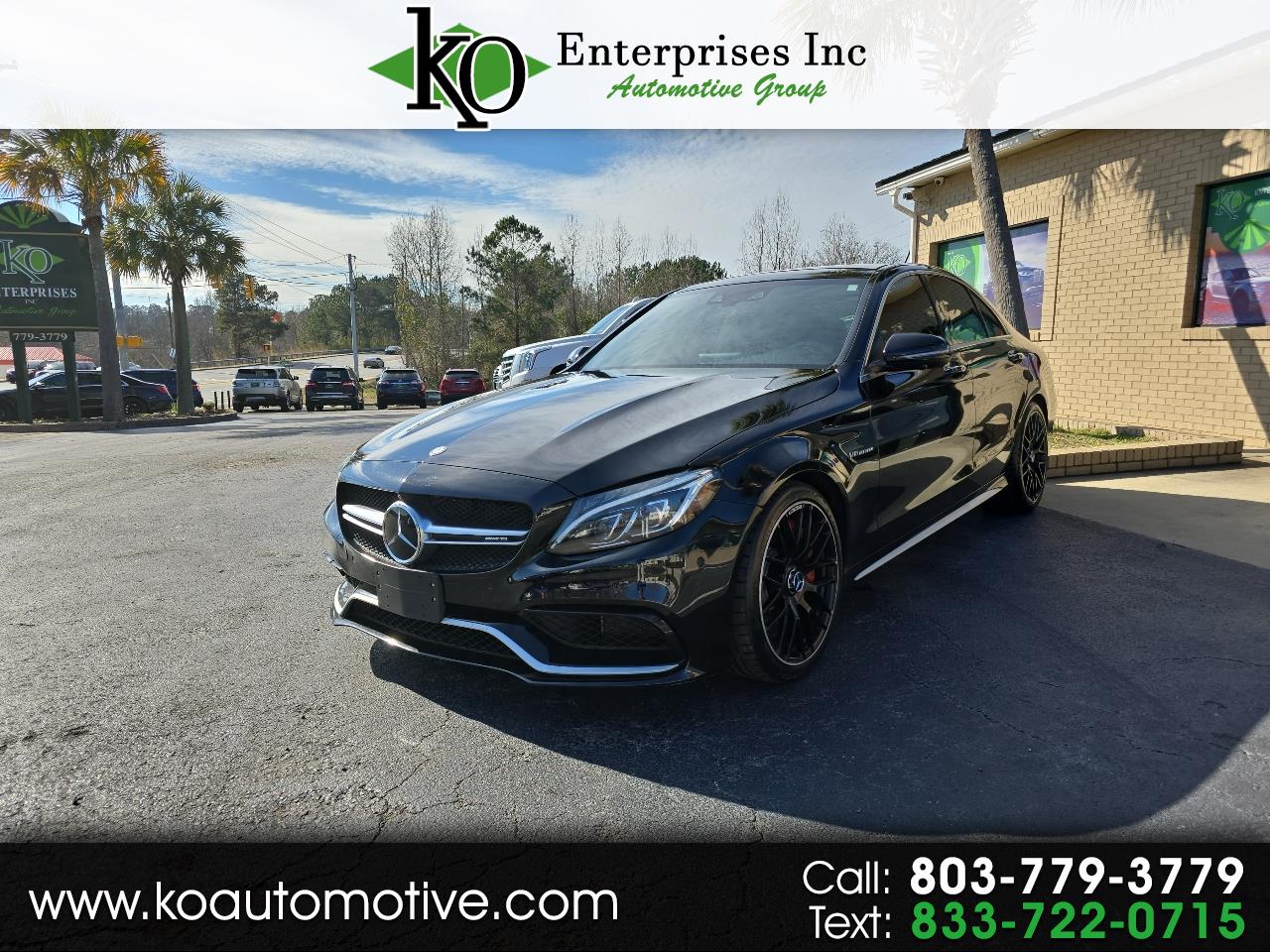 2017 Mercedes-Benz AMG C 63 S Sedan