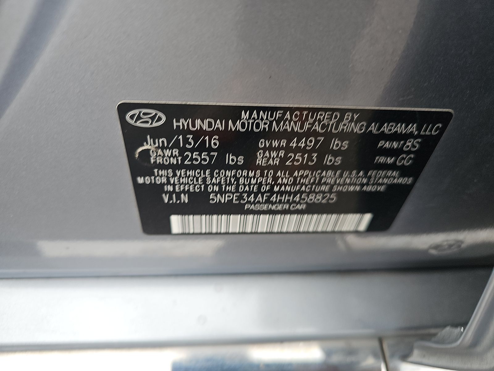 2017 Hyundai Sonata Sport FWD