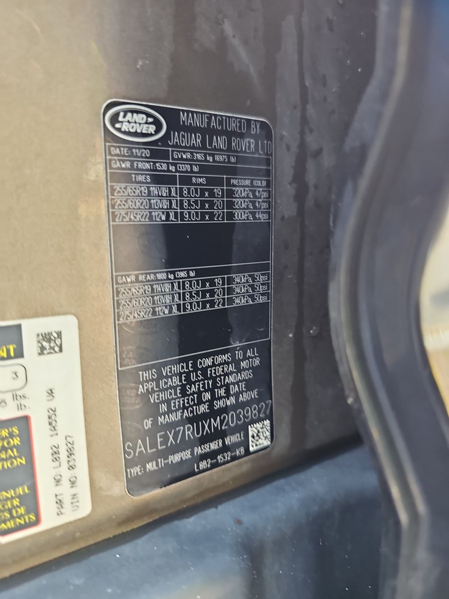 2021 Land Rover Defender 110 X AWD