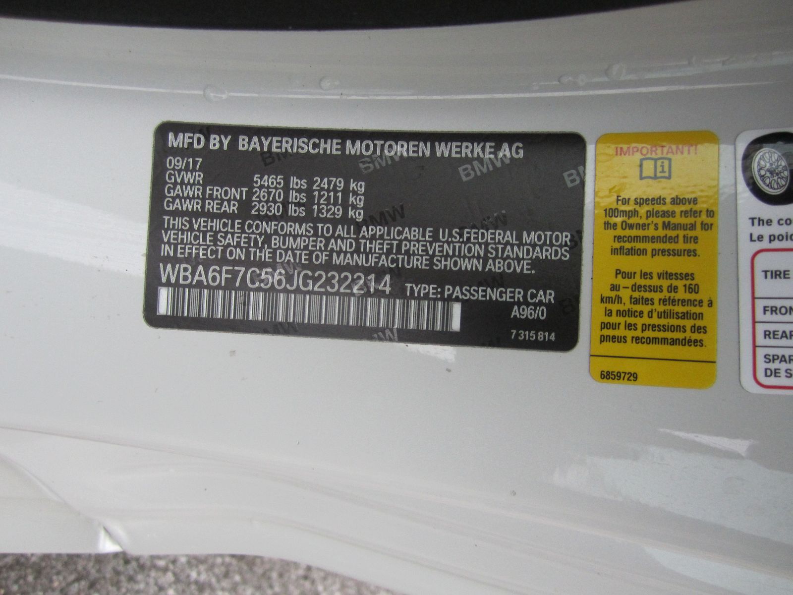 2018 BMW 6 Series 650i xDrive AWD