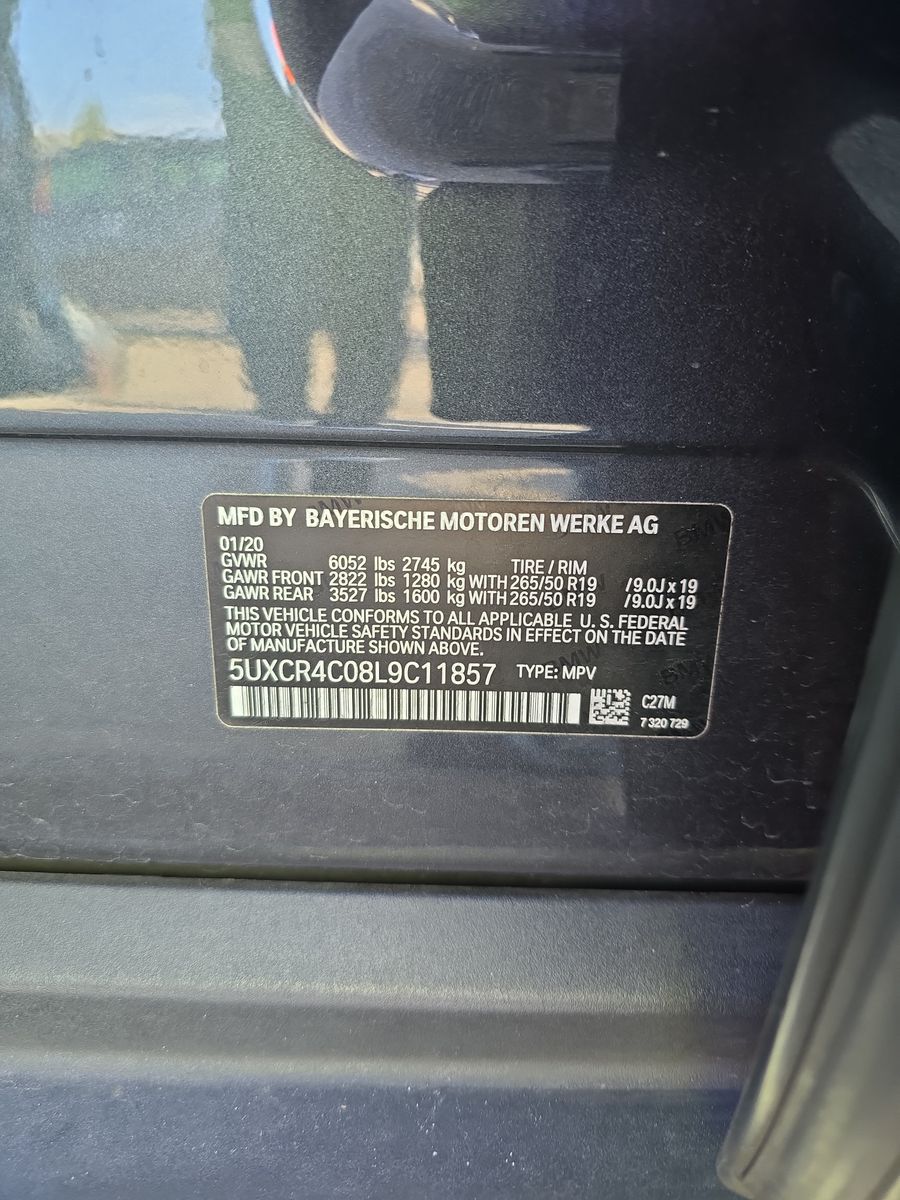 2020 BMW X5 sDrive40i RWD