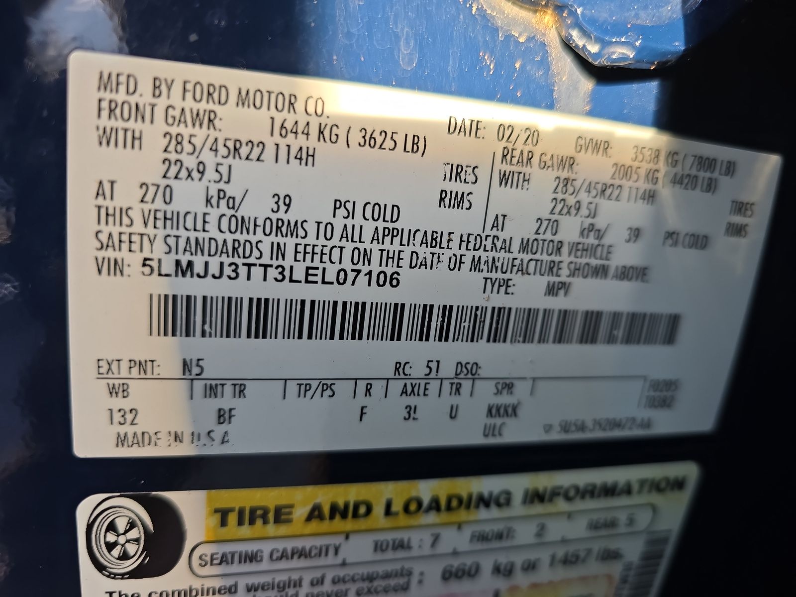 2020 Lincoln Navigator L Black Label AWD