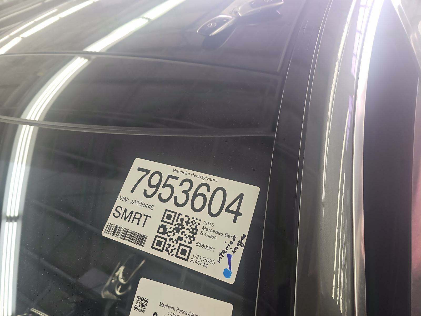 2018 Mercedes-Benz S-Class S 560 AWD