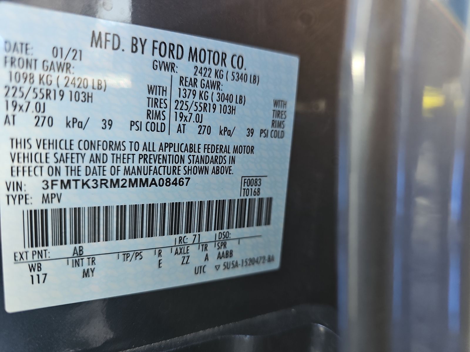 2021 Ford Mustang Mach-E Premium RWD