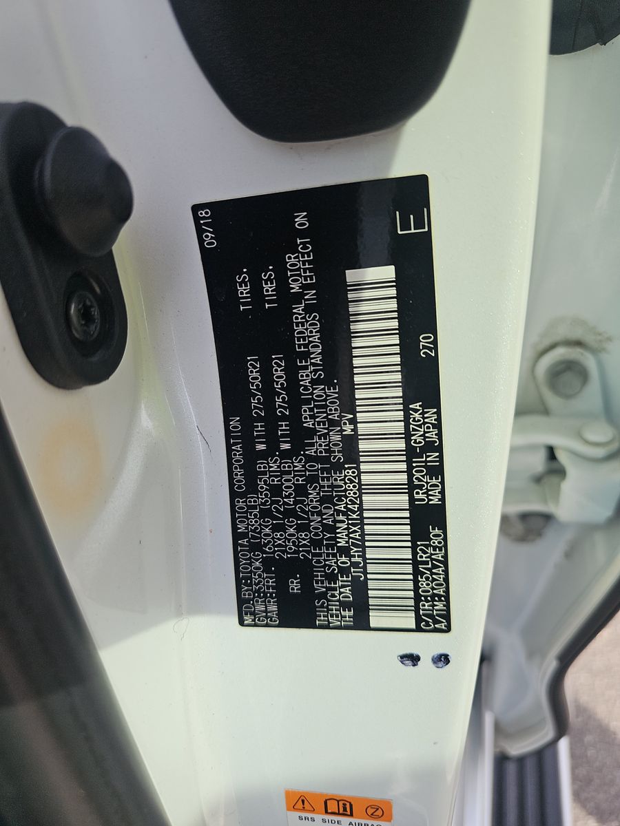 2019 Lexus LX LX 570 AWD
