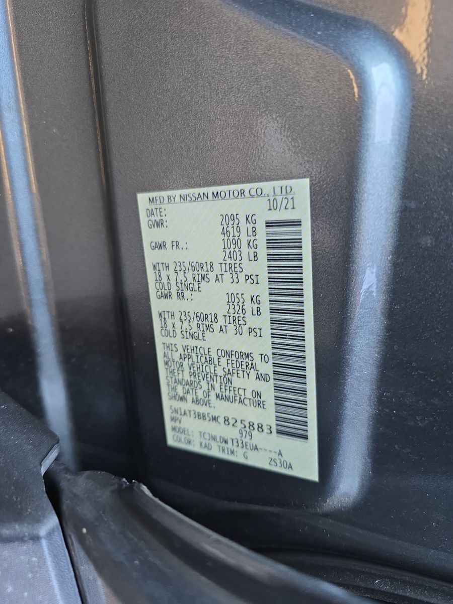 2021 Nissan Rogue SV AWD