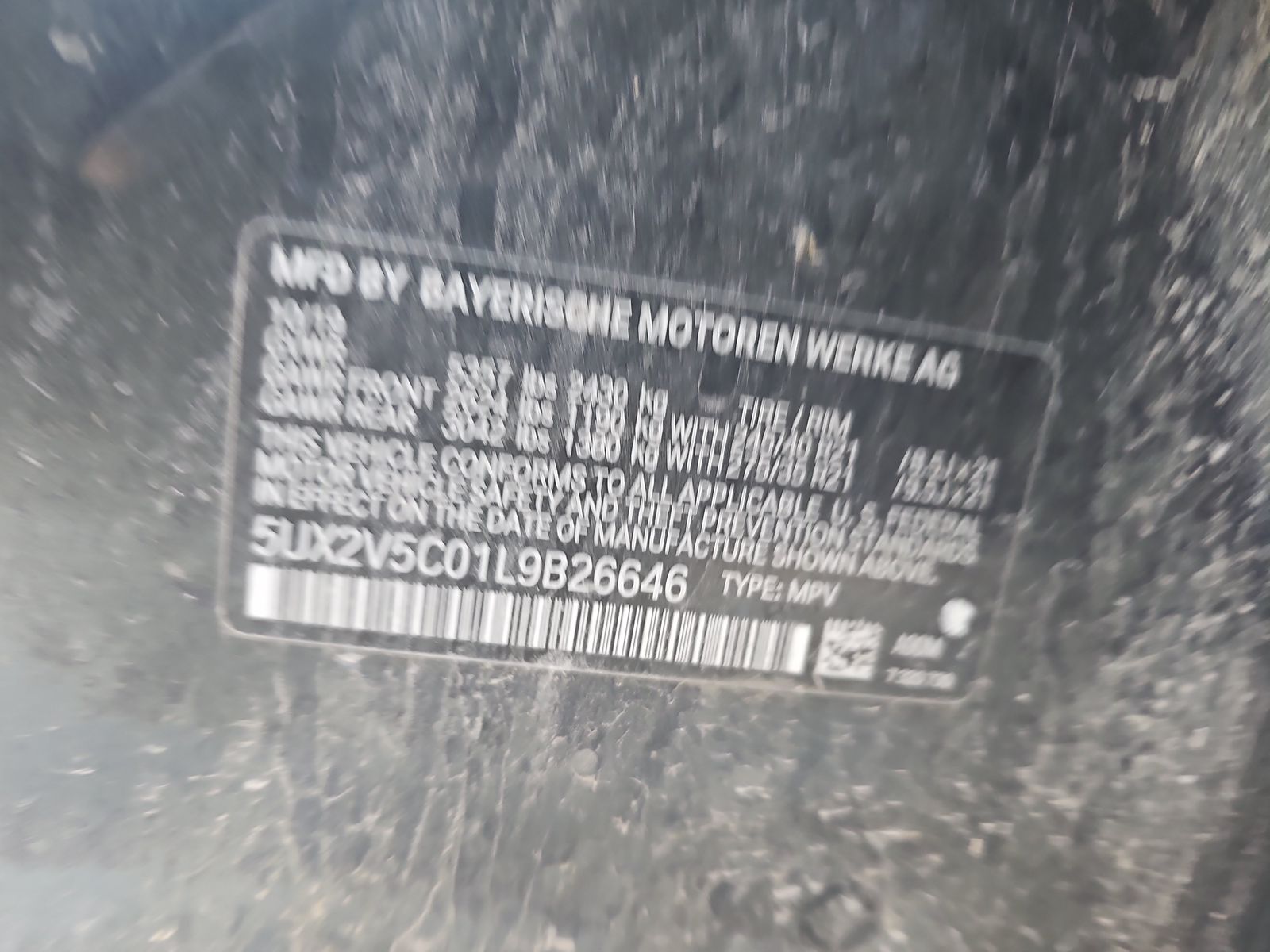 2020 BMW X4 M40i AWD