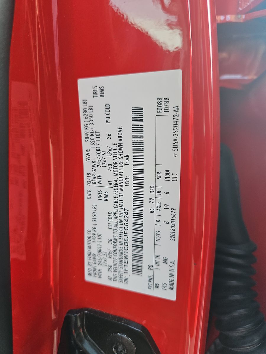 2018 Ford F-150 XLT RWD