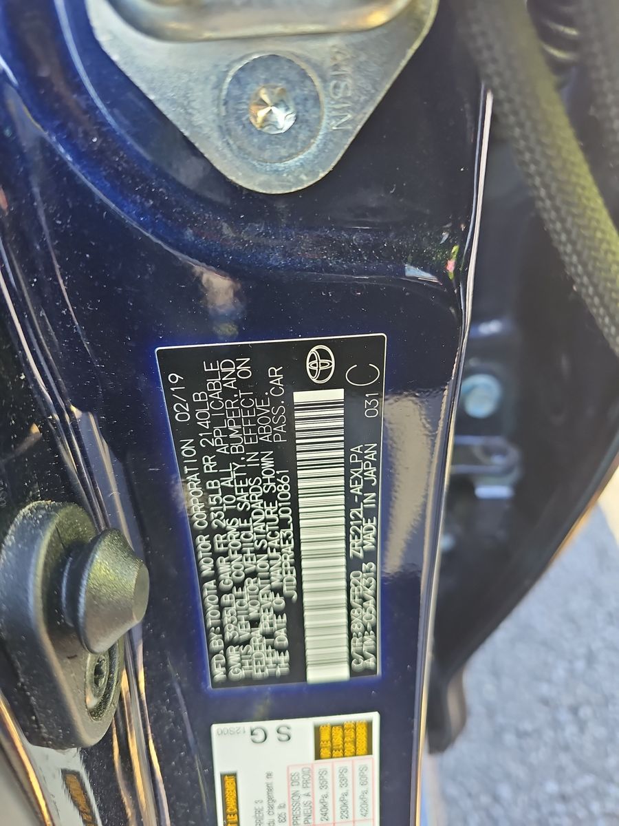 2020 Toyota Corolla LE FWD