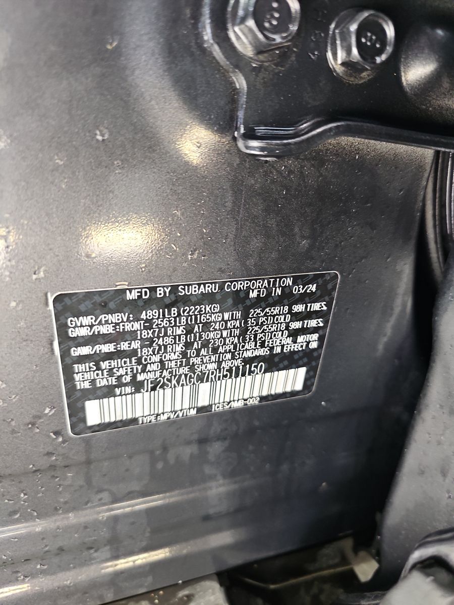 2024 Subaru Forester Sport AWD