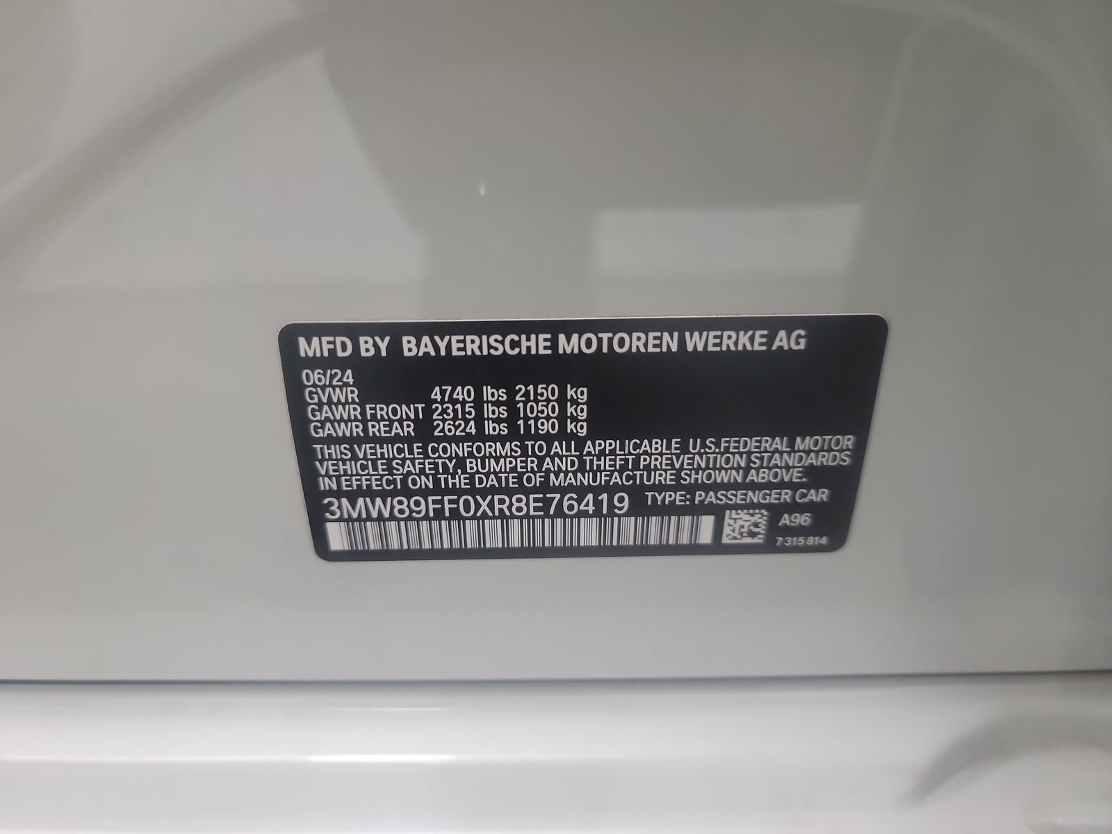 2024 BMW 3 Series 330i xDrive AWD