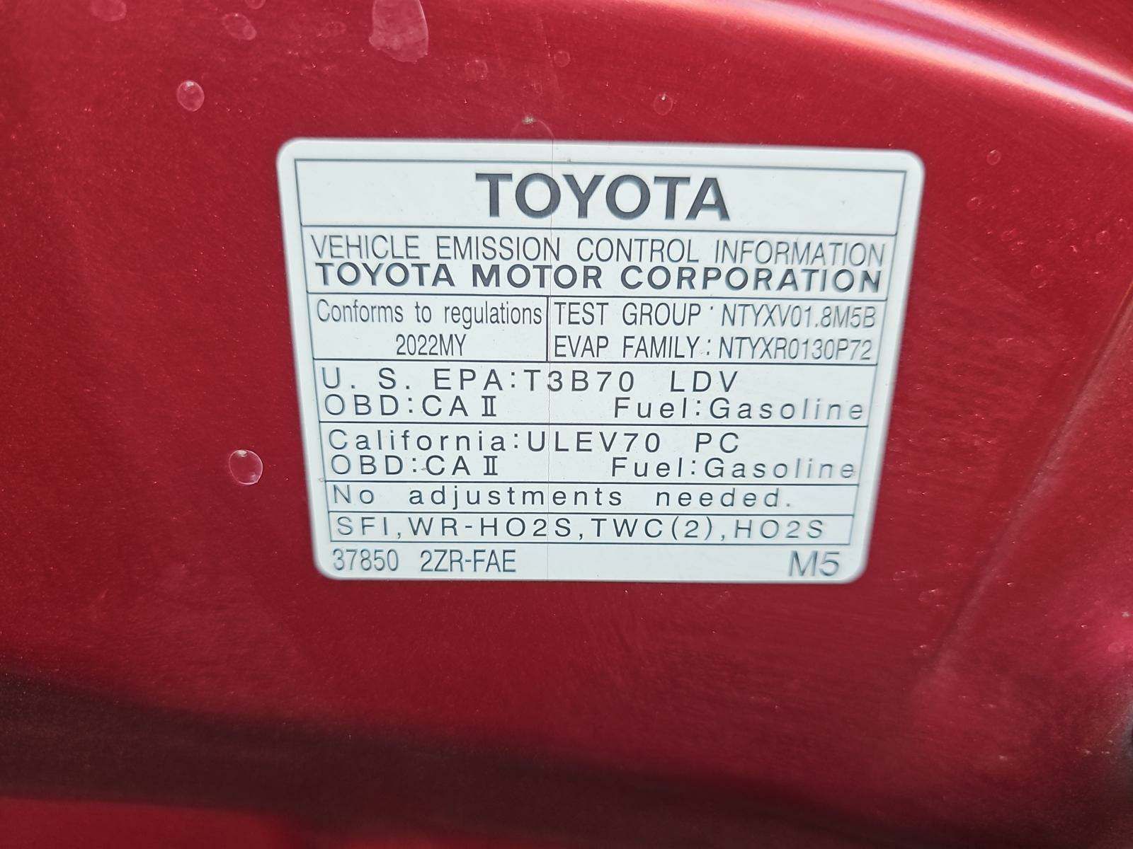 2022 Toyota Corolla LE FWD
