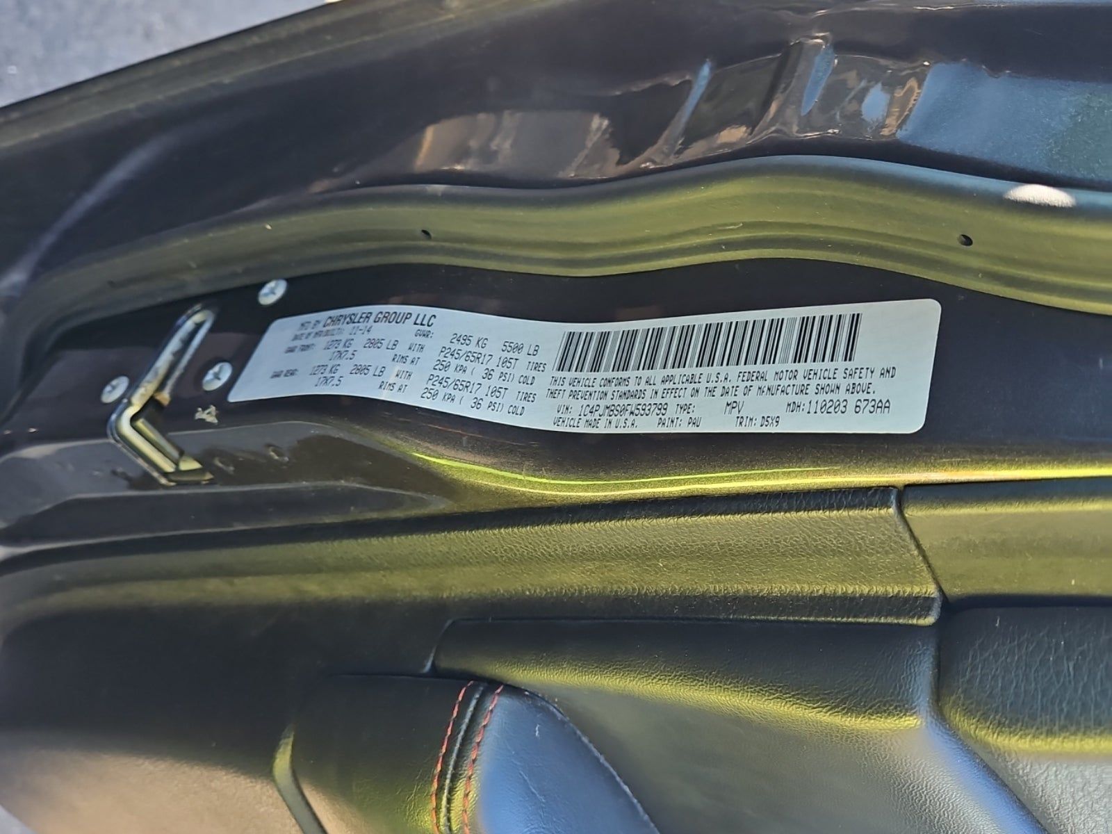 2015 Jeep Cherokee Trailhawk AWD