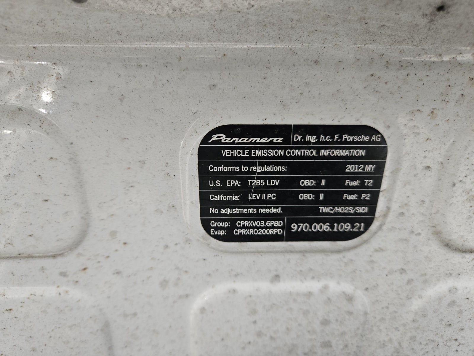 2012 Porsche Panamera 4 AWD