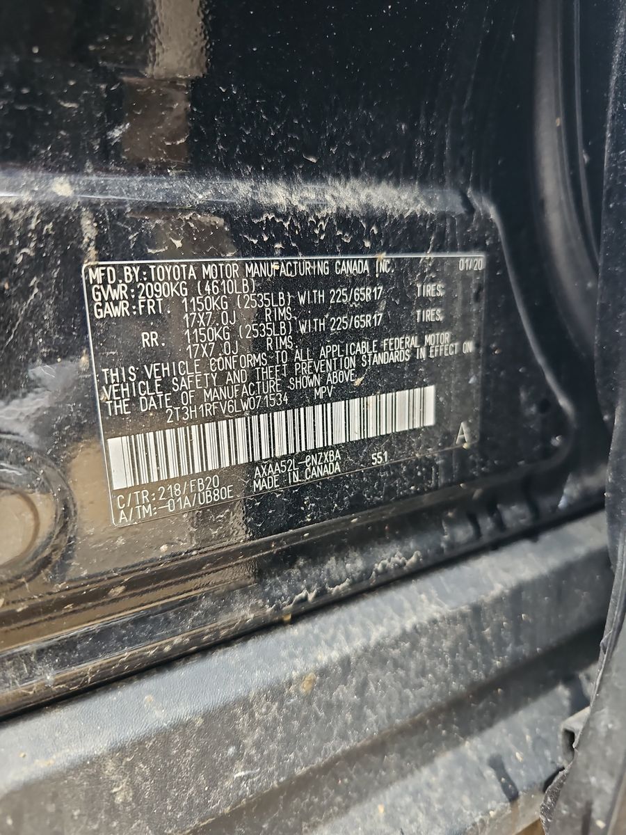 2020 Toyota RAV4 LE FWD