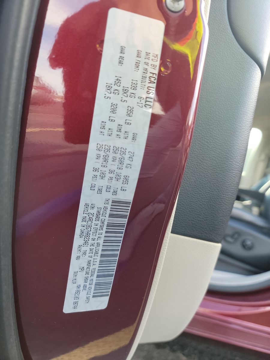 2017 Chrysler Pacifica Touring L FWD