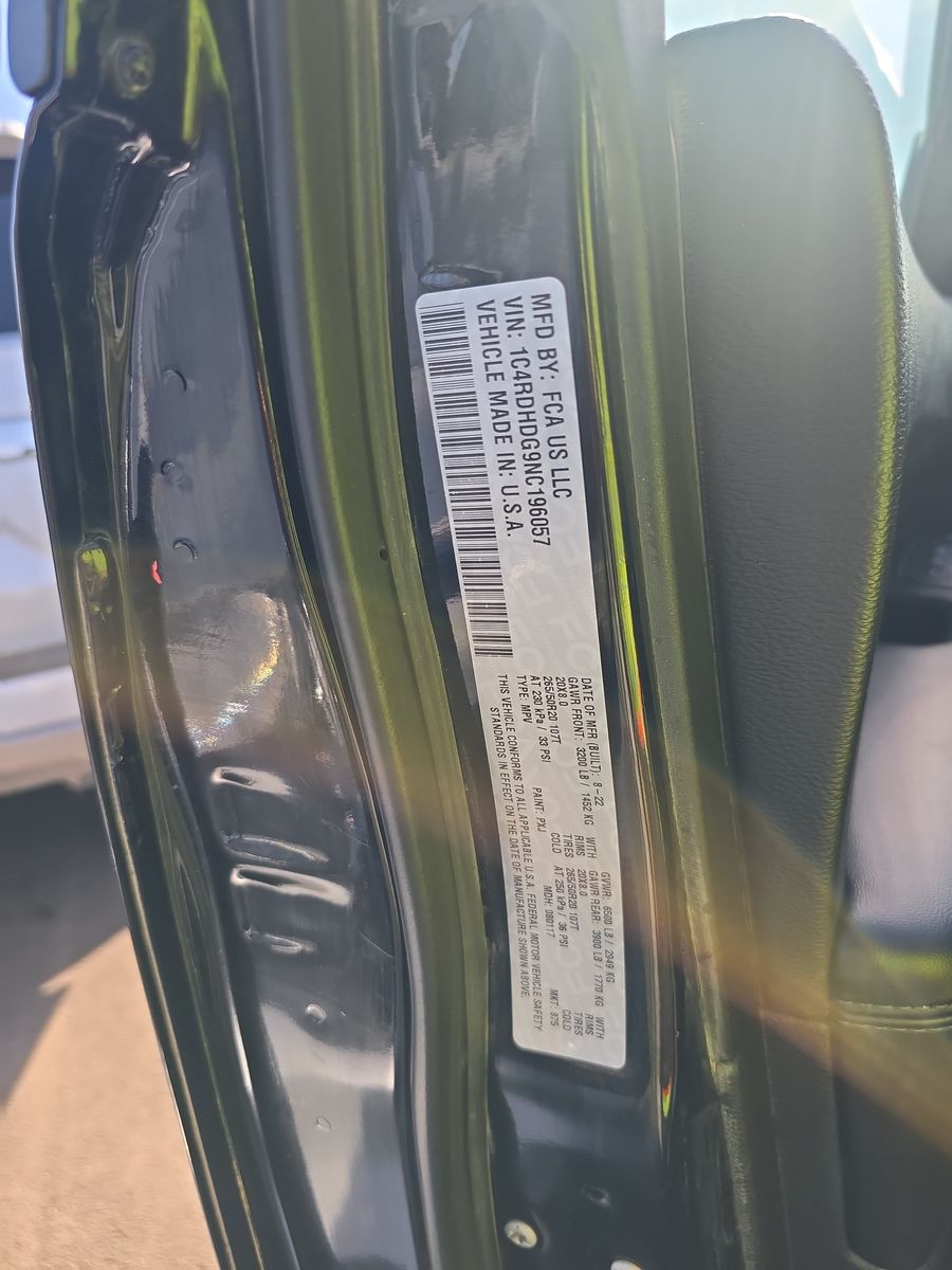 2022 Dodge Durango GT Plus RWD