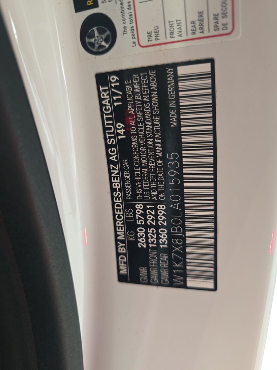 2020 Mercedes-Benz Mercedes-AMG GT AMG GT 63 AWD