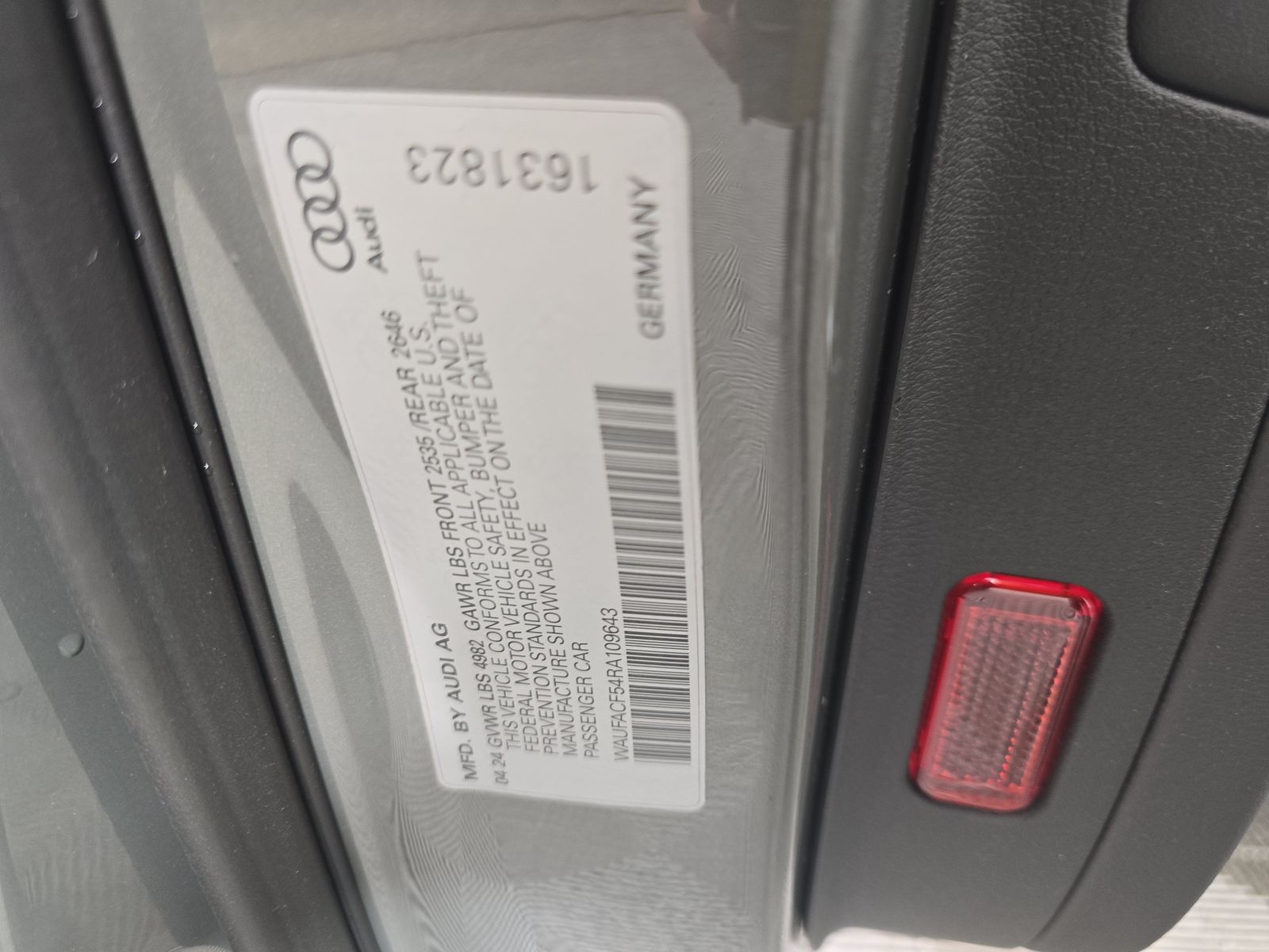 2024 Audi A5 S Line Premium Plus AWD