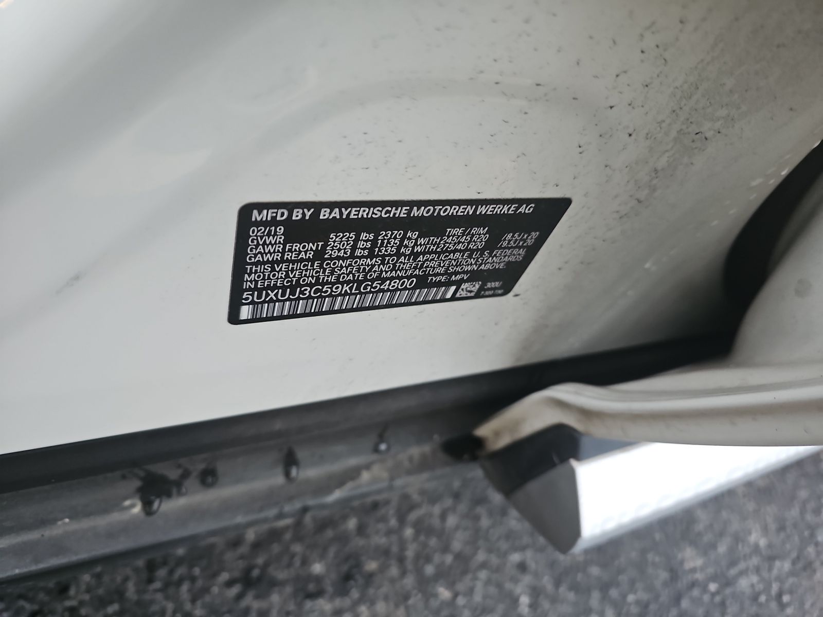 2019 BMW X4 xDrive30i AWD